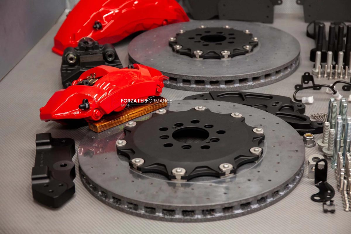 CARBON CERAMIC BIG BRAKE KIT for BMW 7 SERIES G70 2022+
Forza Performance Group offers various types of big brake kits, all types of aftermarket brake calipers, as well as genuine original brands of all types, such as AP Racing, Brembo, Akebono, AMG, M Performance, Audi, Porsche, Lamborghini, Toyota TRD, etc.
Material: Carbon Ceramic
Current set includes:
2x 10 Pot Front Brake Calipers
2x 4 pot Rear Brake Calipers
2x Front Brake Discs 440 mm
2x Rear Brake Discs 410 mm
2x Brake Caliper Adapters
2x Brake