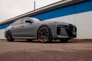 CARBON CERAMIC BIG BRAKE KIT for BMW 7 SERIES G70 2022+
Forza Performance Group offers various types of big brake kits, all types of aftermarket brake calipers, as well as genuine original brands of all types, such as AP Racing, Brembo, Akebono, AMG, M Performance, Audi, Porsche, Lamborghini, Toyota TRD, etc.
Material: Carbon Ceramic
Current set includes:
2x 10 Pot Front Brake Calipers
2x 4 pot Rear Brake Calipers
2x Front Brake Discs 440 mm
2x Rear Brake Discs 410 mm
2x Brake Caliper Adapters
2x Brake