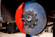 CARBON CERAMIC BIG BRAKE KIT for BMW 7 SERIES G70 2022+
Forza Performance Group offers various types of big brake kits, all types of aftermarket brake calipers, as well as genuine original brands of all types, such as AP Racing, Brembo, Akebono, AMG, M Performance, Audi, Porsche, Lamborghini, Toyota TRD, etc.
Material: Carbon Ceramic
Current set includes:
2x 10 Pot Front Brake Calipers
2x 4 pot Rear Brake Calipers
2x Front Brake Discs 440 mm
2x Rear Brake Discs 410 mm
2x Brake Caliper Adapters
2x Brake