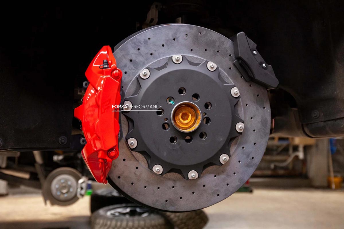 CARBON CERAMIC BIG BRAKE KIT for BMW 7 SERIES G70 2022+
Forza Performance Group offers various types of big brake kits, all types of aftermarket brake calipers, as well as genuine original brands of all types, such as AP Racing, Brembo, Akebono, AMG, M Performance, Audi, Porsche, Lamborghini, Toyota TRD, etc.
Material: Carbon Ceramic
Current set includes:
2x 10 Pot Front Brake Calipers
2x 4 pot Rear Brake Calipers
2x Front Brake Discs 440 mm
2x Rear Brake Discs 410 mm
2x Brake Caliper Adapters
2x Brake