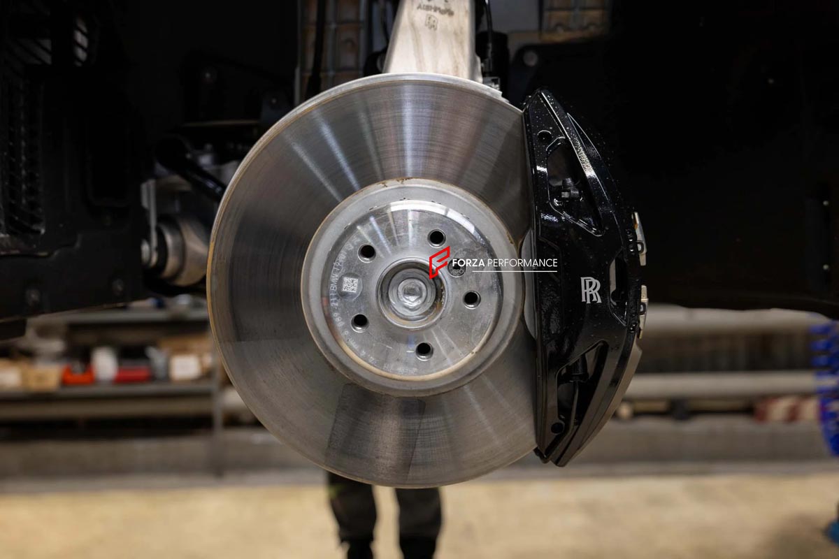 CARBON CERAMIC BIG BRAKE KIT for ROLLS-ROYCE CULLINAN SERIES 2 2024+
Forza Performance Group offers various types of big brake kits, all types of aftermarket brake calipers, as well as genuine original brands of all types, such as AP Racing, Brembo, Akebono, AMG, M Performance, Audi, Porsche, Lamborghini, Toyota TRD, etc.
Material: Carbon Ceramic
Current set includes:
2x Authentic Akebono 10 Pot Front Brake Calipers
2x 4 pot Rear Brake Calipers
2x Front Brake Discs 440 mm
2x Rear Brake Discs 410 mm