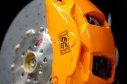 CARBON CERAMIC BIG BRAKE KIT for ROLLS-ROYCE CULLINAN SERIES 2 2024+
Forza Performance Group offers various types of big brake kits, all types of aftermarket brake calipers, as well as genuine original brands of all types, such as AP Racing, Brembo, Akebono, AMG, M Performance, Audi, Porsche, Lamborghini, Toyota TRD, etc.
Material: Carbon Ceramic
Current set includes:
2x Authentic Akebono 10 Pot Front Brake Calipers
4 pot Rear Brake Calipers with integrated Electric Parking Brake
2x Front Brake Discs 4