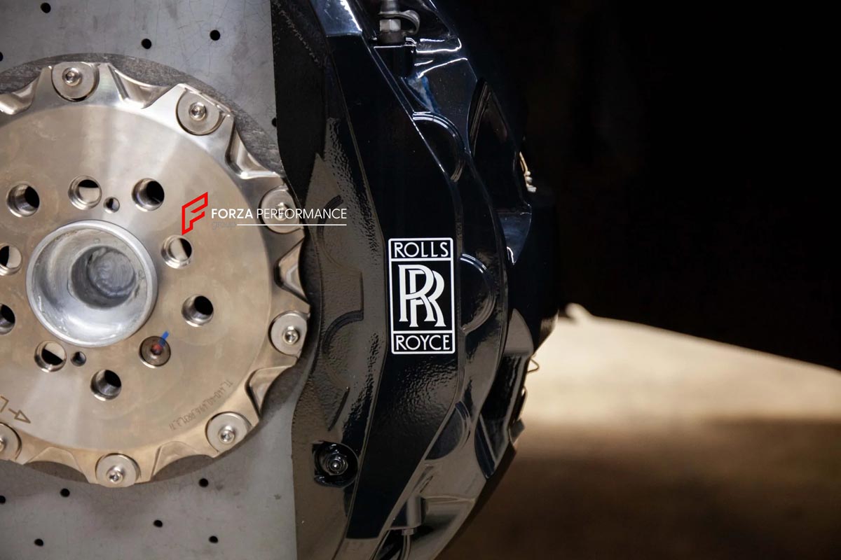 CARBON CERAMIC BIG BRAKE KIT for ROLLS-ROYCE PHANTOM 2017+
Forza Performance Group offers various types of big brake kits, all types of aftermarket brake calipers, as well as genuine original brands of all types, such as AP Racing, Brembo, Akebono, AMG, M Performance, Audi, Porsche, Lamborghini, Toyota TRD, etc.
Material: Carbon Ceramic
Current set includes:
2x Authentic Akebono 10 Pot Front Brake Calipers
2x 4 pot Rear Brake Calipers
2x Front Brake Discs 440 mm
2x Rear Brake Discs 410 mm
2x Brake Calipe
