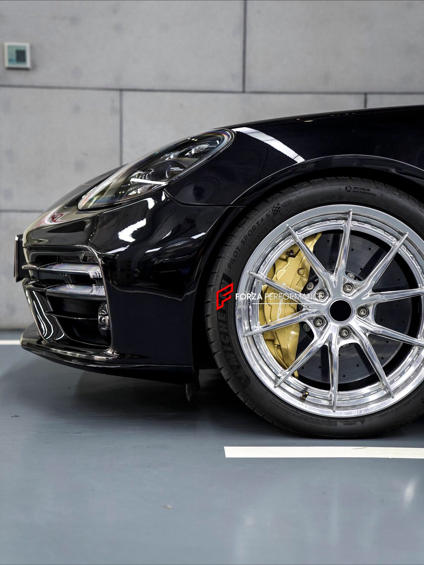 We manufacture premium quality carbon ceramic brakes discs rotors for PORSCHE PANAMERA 971 2016 - 2024 in any size
Specification:
Authentic Akebono 10 Pot Front Brake Calipers
Front disc: 420 mm, thickness 40 mm
Material: Carbon Ceramic ( C / SiC) rings, Aluminium hat / bell
Includes: Carbon ceramic brake disсs / rotors, brake pads, brackets for calipers, hoses.
Fitment: Direct Bolt-On replace OE IRON
BRAKE DISCS ROTORS CAN BE MADE FOR YOUR CAR IN ANY SIZE AND UPGRADED FROM IRON / STEEL DISCS TO CARBO