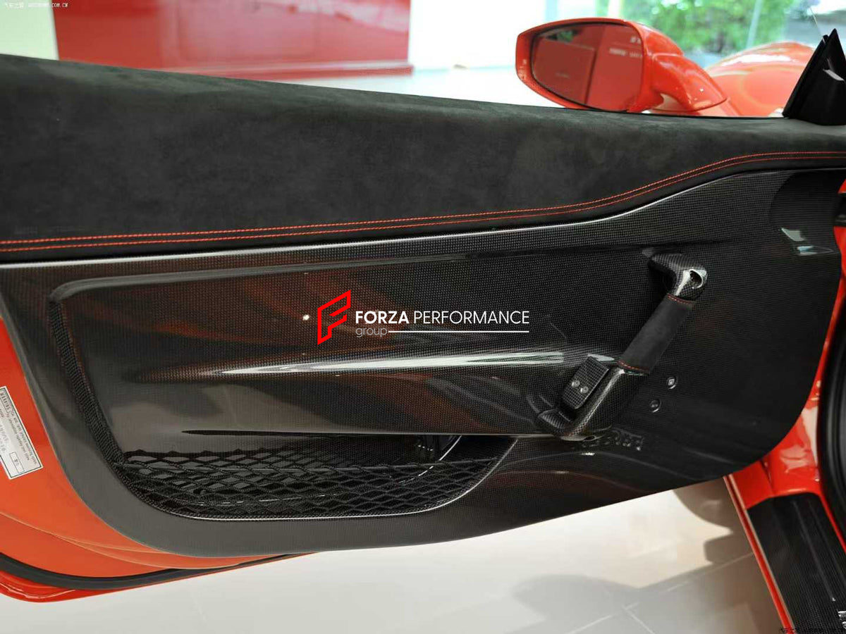 CARBON DOOR PANELS for FERRARI 458 SPECIALE 2013 - 2015