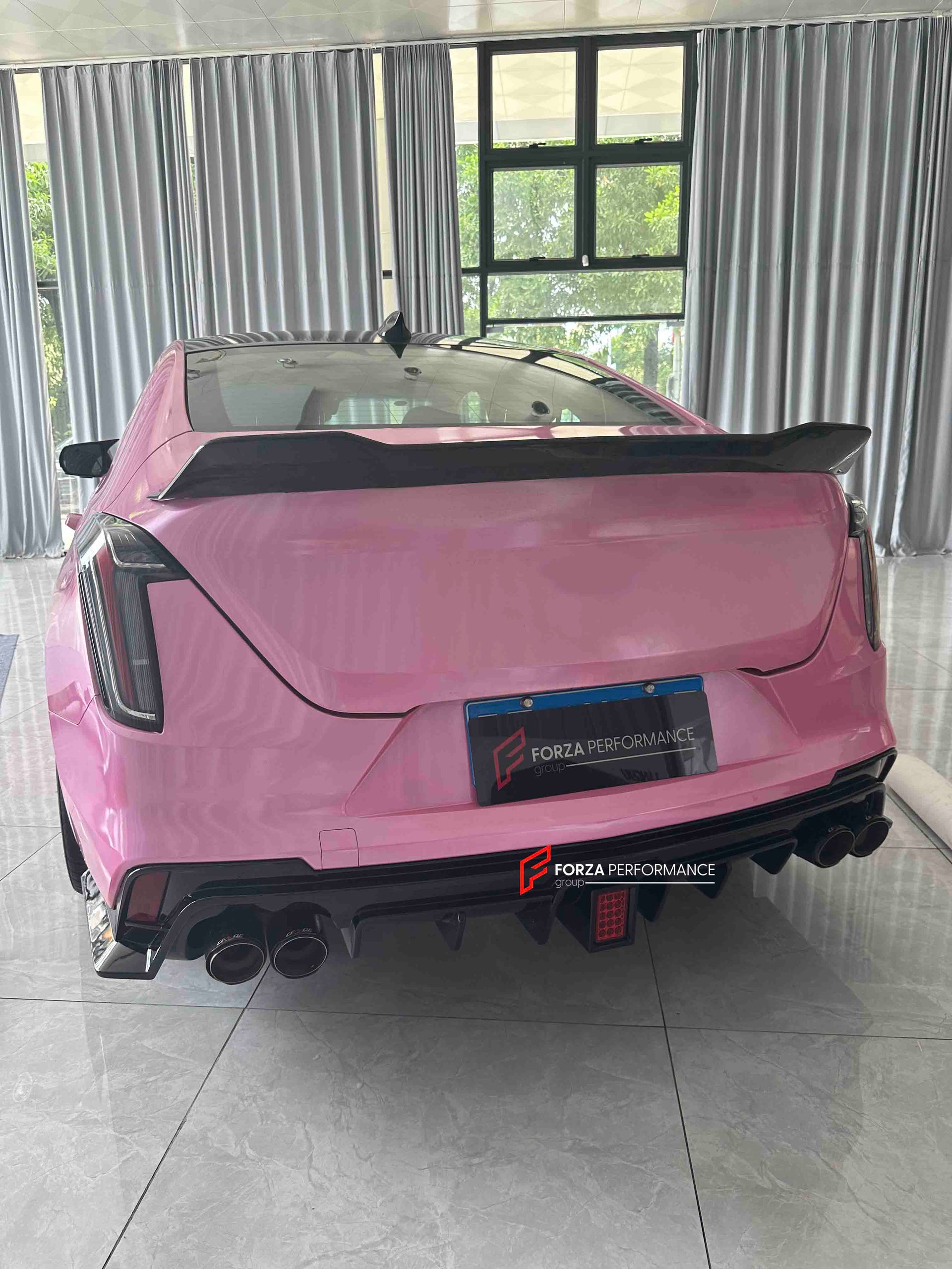 CARBON FIBER BODY KIT FOR CADILLACR CT4 UPGRADE TO BLACKWING V