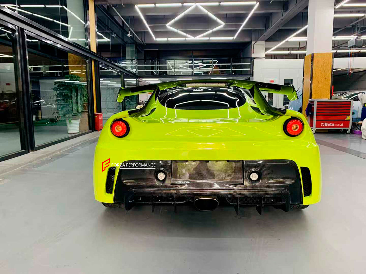 CARBON FIBER BODY KIT for LOTUS EVORA S 2009 - 2021
Set includes:
Front Bumper
Side Skirts
Rear Spoiler
Rear Bumper
Material: Carbon Fiber
Note: Professional installation is required.