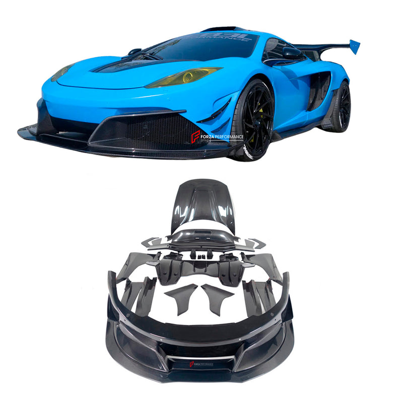 CARBON FIBER BODY KIT for MCLAREN MP4-12C 2011 - 2014 REBEL PERFORMANCE