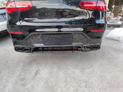 CARBON FIBER BODY KIT for MERCEDES BENZ GLC X253 C253 2015 - 2019
Set includes:
Front Lip
Front Bumper Trim
Fender Flares
Rear Spoiler
Rear Diffuser
Exhaust Tips
Material: Carbon Fiber