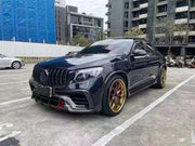 CARBON FIBER BODY KIT for MERCEDES BENZ GLC X253 C253 2015 - 2019
Set includes:
Front Lip
Front Bumper Trim
Fender Flares
Rear Spoiler
Rear Diffuser
Exhaust Tips
Material: Carbon Fiber