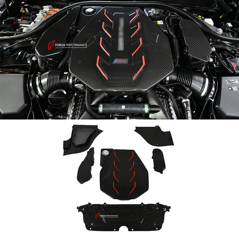 CARBON FIBER ENGINE COVER for BMW M5 G90 G99 2024+