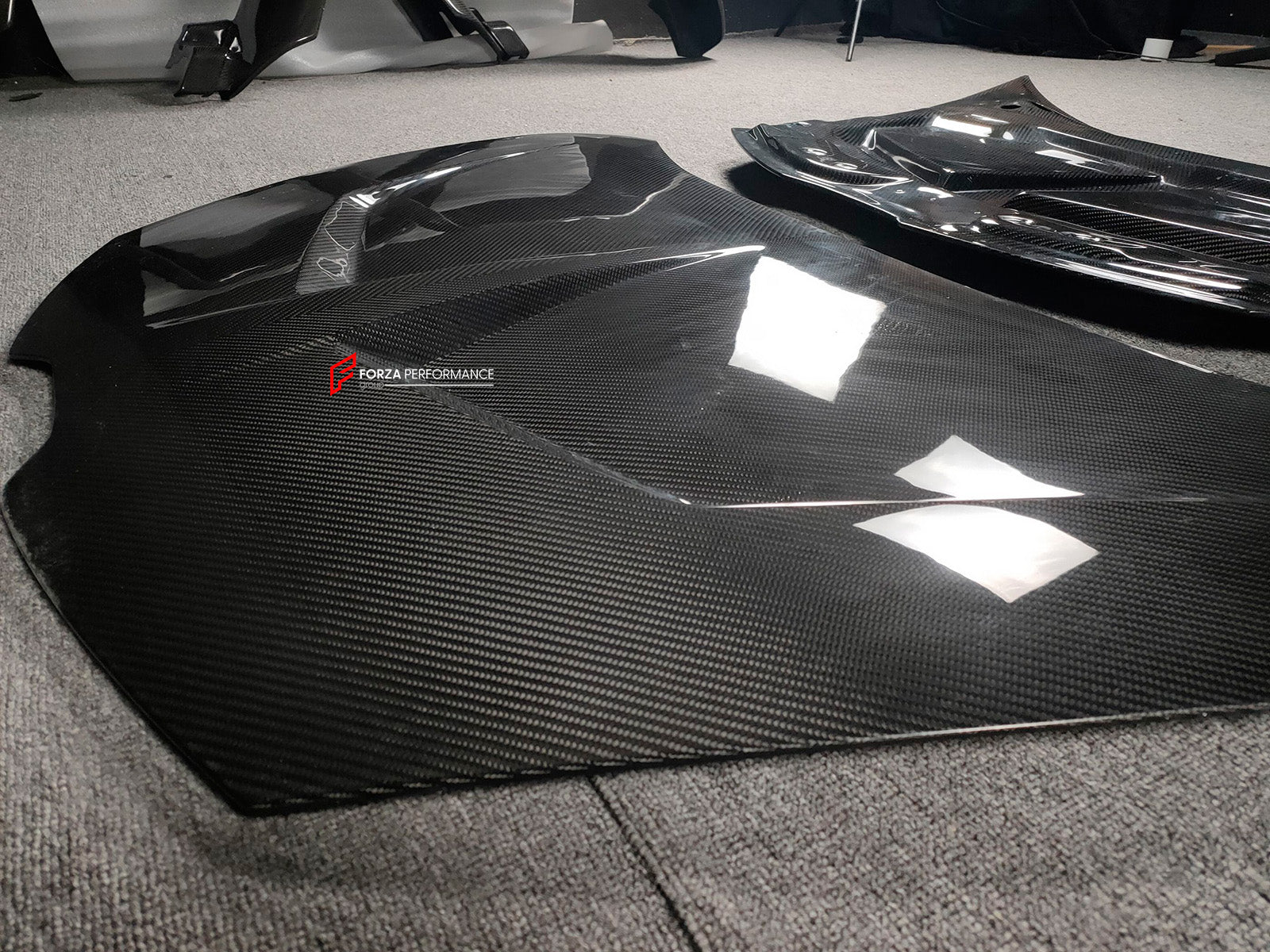CARBON FIBER FRONT HOOD for LAMBORGHINI HURACAN LP580 610 2014 - 2016
Set includes:
Front Hood/Bonnet
Material: Carbon Fiber
Contact us for pricing
NOTE: Professional installation is required. Oem brackets/hinges/locks and other accessories must be reused from the old hood.