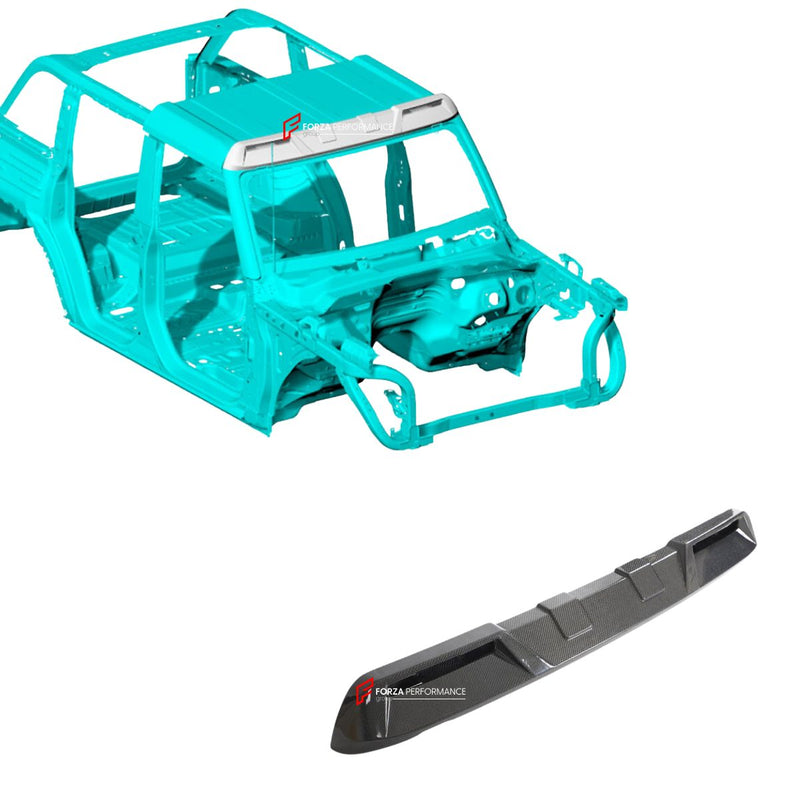 CARBON FIBER FRONT ROOF SPOILER for FORD BRONCO 2021 - 2023