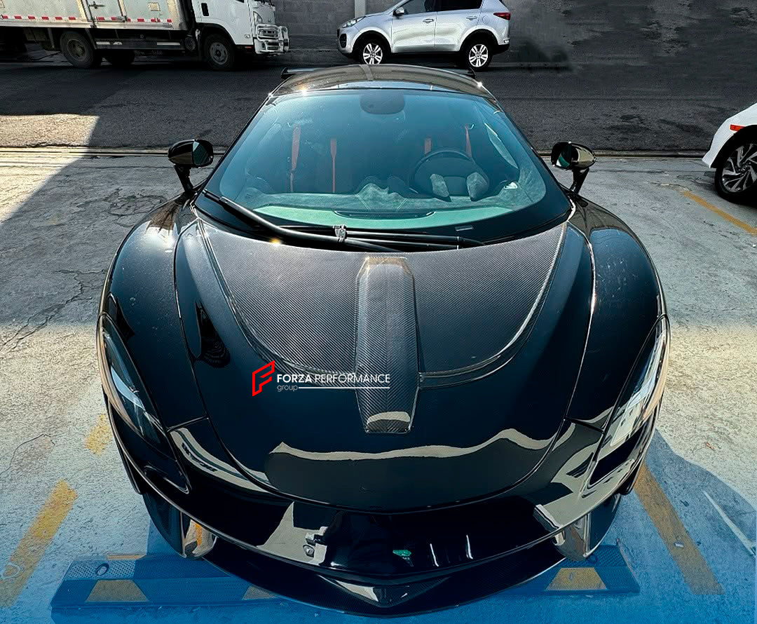 DRY CARBON HOOD BONNET for MCLAREN 540C 570S 570GT 600LT