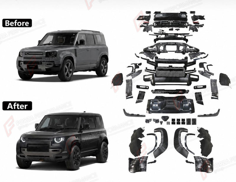 CARBON FIBER OCTA STYLE BODY KIT for LAND ROVER DEFENDER 90 110 130 L663 2020+