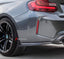 CARBON FIBER REAR SIDE SPLITTERS for BMW M2 F87 2016 - 2020
Set includes:
Rear Side Splitters
Material: Carbon Fiber
NOTE: Professional installation is required.