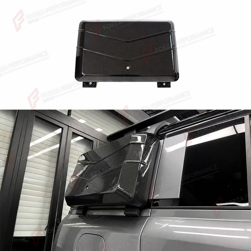 CARBON FIBER SIDE STORAGE BOX for LAND ROVER DEFENDER 90 110 130 L663 2020+