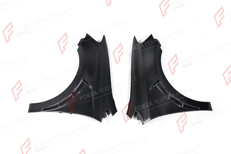 CARBON FRONT FENDERS for VOLKSWAGEN POLO MK5 2009 - 2015