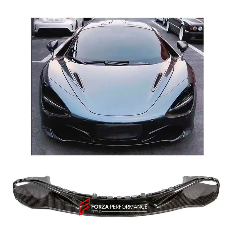 DRY CARBON FRONT LIP for MCLAREN 720S 2017 - 2023