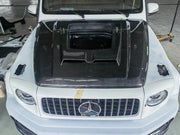 CARBON HOOD BONNET FOR MERCEDES BENZ G CLASS W464 G400 G500 G63 2018+  Set include:  Hood/Bonnet Material: Carbon