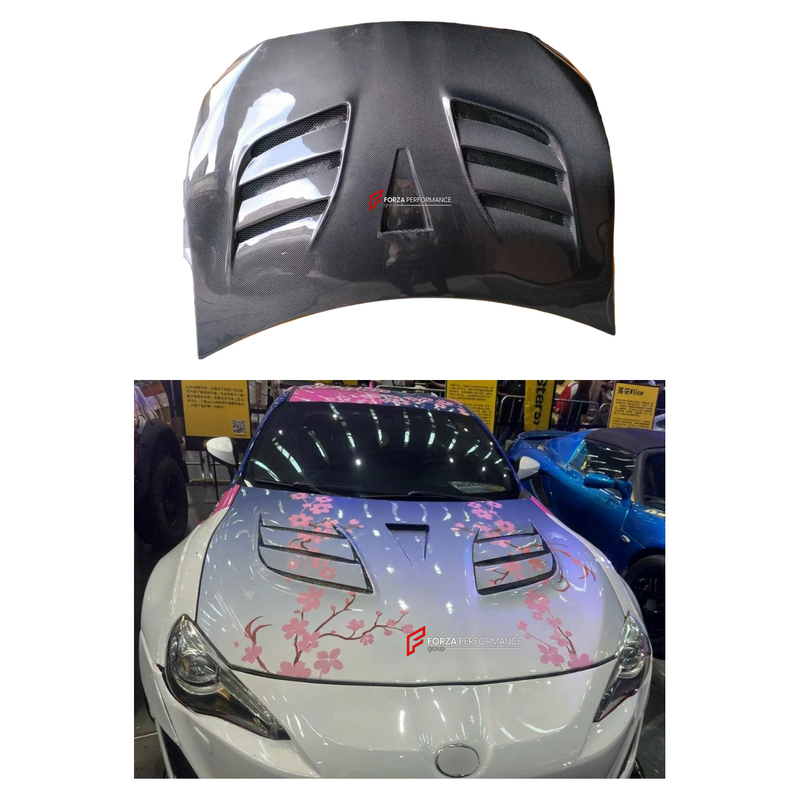 CARBON HOOD BONNET for TOYOTA 86 GT86 ZN6 2012 - 2021