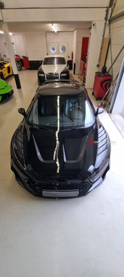CARBON HOOD for AUDI R8 4S 2015-2018 4S FACELIFT 2019+ 
Set includes:
Hood
Material: Carbon Fiber
Note: Professional installation is required.