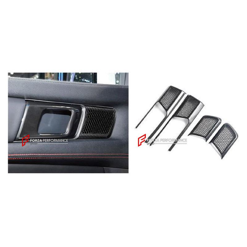 CARBON INNER DOOR HANDLE COVER for BYD SHARK 6 2024+