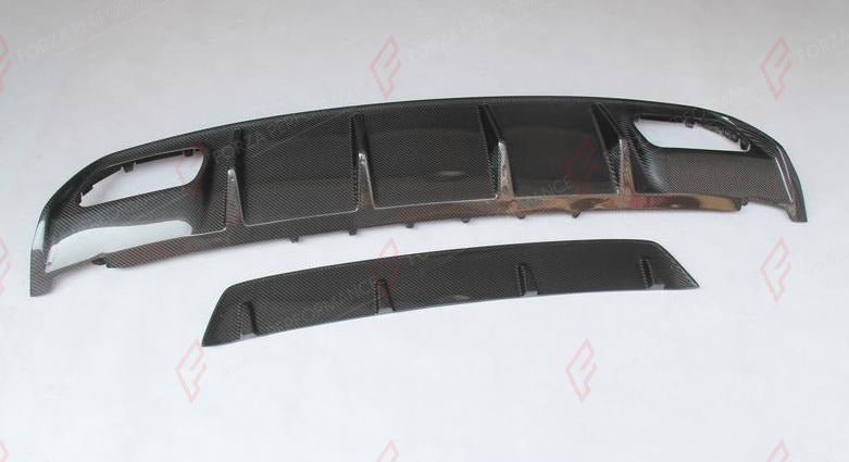 CARBON REAR DIFFUSER 2 PCS for AUDI R8 4S 2016 - 2023