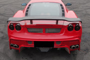CARBON REAR SPOILER for FERRARI F430 2004 - 2009
Set includes:
Rear Spoiler
Material: Carbon fiber
NOTE: Professional installation is required.