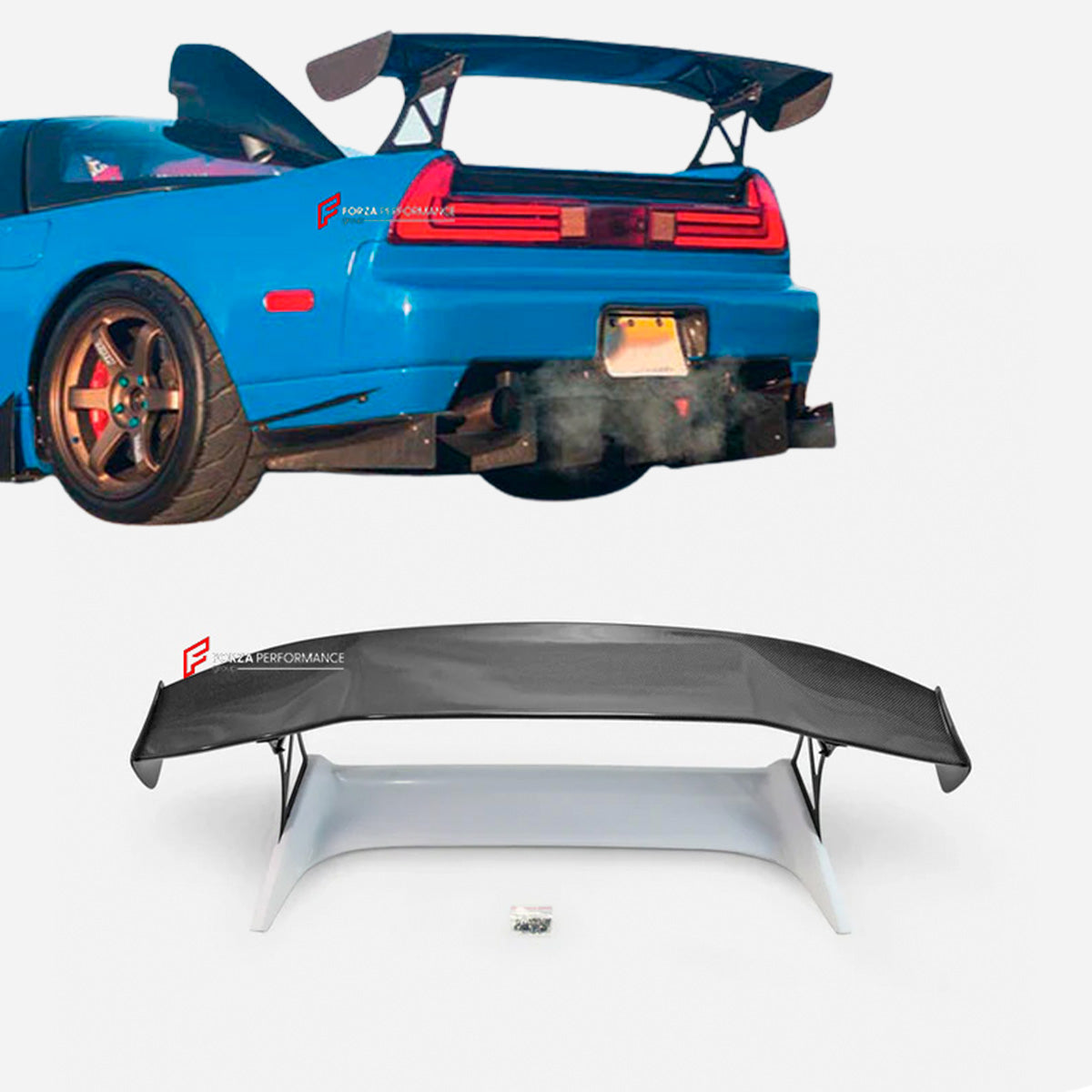 CARBON REAR WING SPOILER for HONDA ACURA NSX NA1 NA2 1990 - 2005