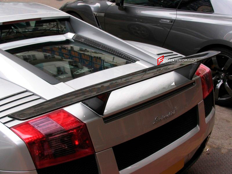 CARBON REAR SPOILER for LAMBORGHINI GALLARDO COUPE 2003 - 2008