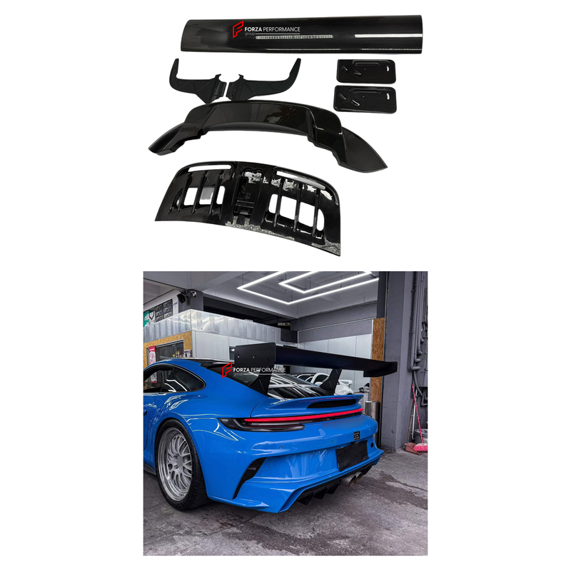 CARBON REAR SPOILER WING for PORSCHE 911 992 2019+