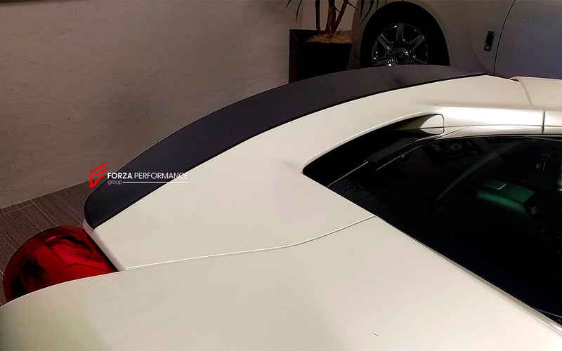 CARBON REAR TRUNK LIP SLOILER for FERRARI 488 SPIDER F8 2015 - 2019
