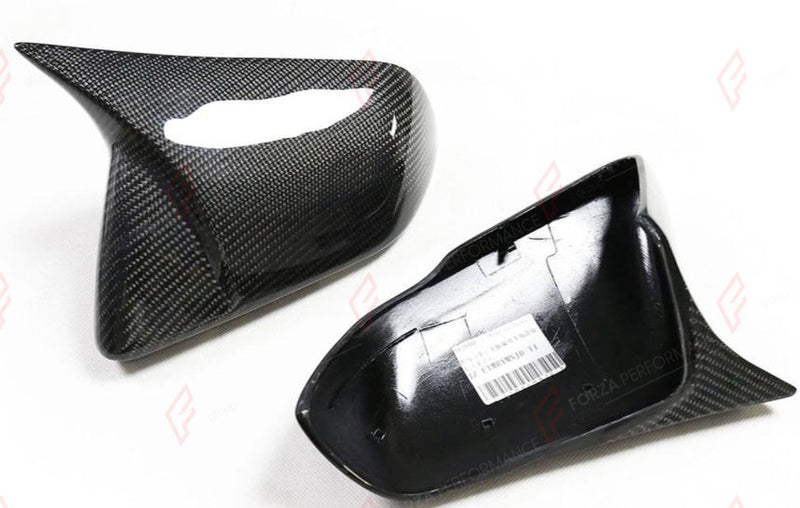 CARBON SIDE MIRROR COVERS for FORD MUSTANG S550 2015 - 2023