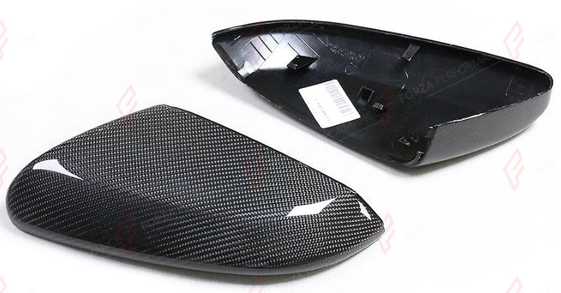 CARBON SIDE MIRROR COVERS for HONDA CIVIC 10TH GEN FC FK 2016 - 2021