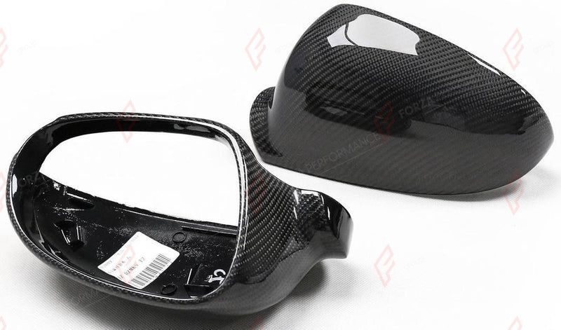 CARBON SIDE MIRROR COVERS for VOLKSWAGEN GOLF MK5 2003 - 2008