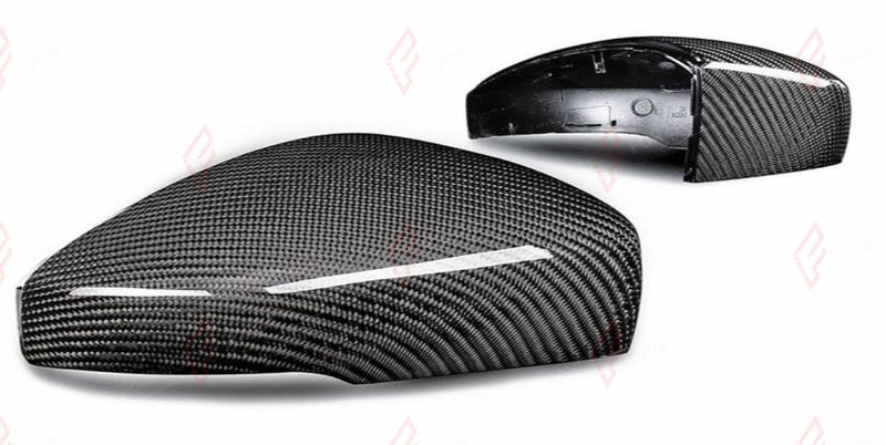 CARBON SIDE MIRROR COVERS for VOLKSWAGEN POLO 6C 2015 - 2018