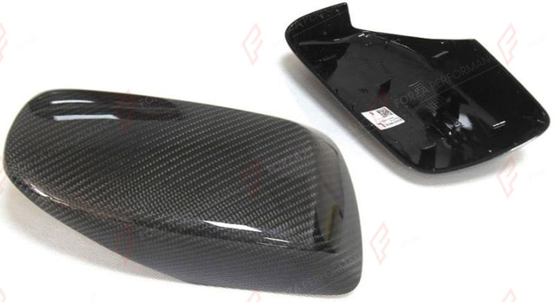 CARBON SIDE MIRROR COVERS STICK ON for BMW 5 SERIES E60 PRE LCI 2004 - 2007