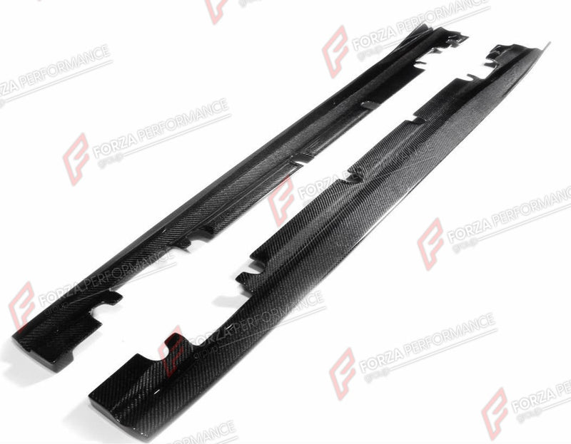 CARBON SIDE SKIRTS for MERCEDES BENZ CLA W117 2013 - 2019