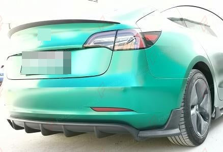 CARBON REAR DIFFUSER for TESLA MODEL 3 2017 - 2023