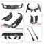 CARBON WIDE BODY KIT for FORD MUSTANG SHELBY GT500 III 2020 - 2023
Set Include:
Front Lip
Front Bumper
Hood Bonnet
Fenders
Side Skirts
GT Wing Spoiler
Rear Diffuser
Material: Carbon
Note: Professional installation is required.