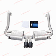 VALVED EXHAUST CATBACK for Porsche 718 Boxster 982 Cayman 2017+ 2.0T and 2.5T