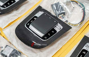 CENTER CONSOLE TOUCH PAD COMMAND KNOB for MERCEDES BENZ G CLASS W464 G350 G400 G500 G63 2013 - 2018 UPGRADE to W465 2024+
Set includes:
Touch Pad
Finish options: Carbon / Piano Black / Wood Grain
Note: Professional installation is required.