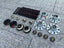 Lamborghini Aventador centerlock conversion kit, central lock conversion kit, center lock retrofit kit, centerlock adapter kit, wheel hub adapter package, SVJ style center lock, fits LP700-4 LP720-4, front 5x112 57.1 mm rear 5x120 70.1 mm, forged 7075-T6 aluminium