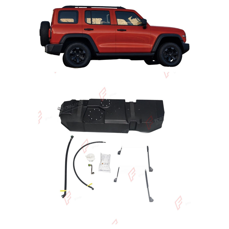 REPLACEMENT LONG RANGE FUEL TANK SYSTEM 110L, +40L (EXTRA 11 GAL) EXTENDED RANGE for GWM TANK 300/400/500 HI4-T 2.0T HEV/PETROL 2025+