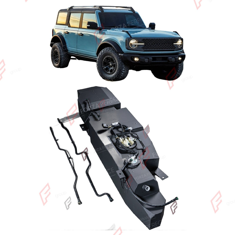 REPLACEMENT LONG RANGE FUEL TANK SYSTEM 130L, +50L (EXTRA 13 GAL) EXTENDED RANGE for FORD BRONCO U725 2.3L ECOBOOST 4-DOOR 2021+