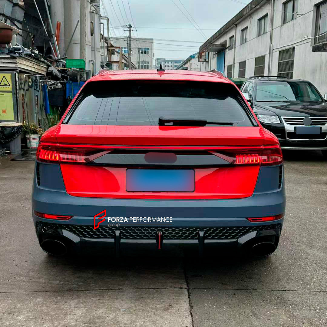 CONVERSION AERO BODY KIT for AUDI Q8 4M 2019 - 2023 UPGRADE to AUDI RSQ8 4M FACELIFT S-LINE 2024+
Set includes:
Front Bumper Assembly
Rear Bumper Assembly
Exhaust Tips
Material: Plastic
Why “Contact Us for Pricing”?
We don’t display fixed prices because our goal is to offer you the most competitive deal possible. Product costs often decrease over time, and by requesting a quote, you’ll receive our most up-to-date price on market.
SECURED PAYMENT METHODS
PayPal (+4.4% fee)
Visa / Mastercard / Americ