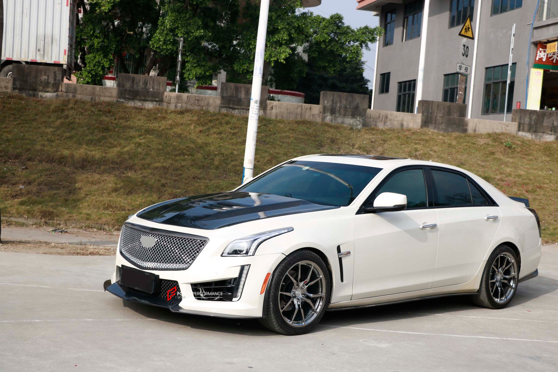 Upgrade to new Conversion body kit for Cadillac CTS to CTS-V