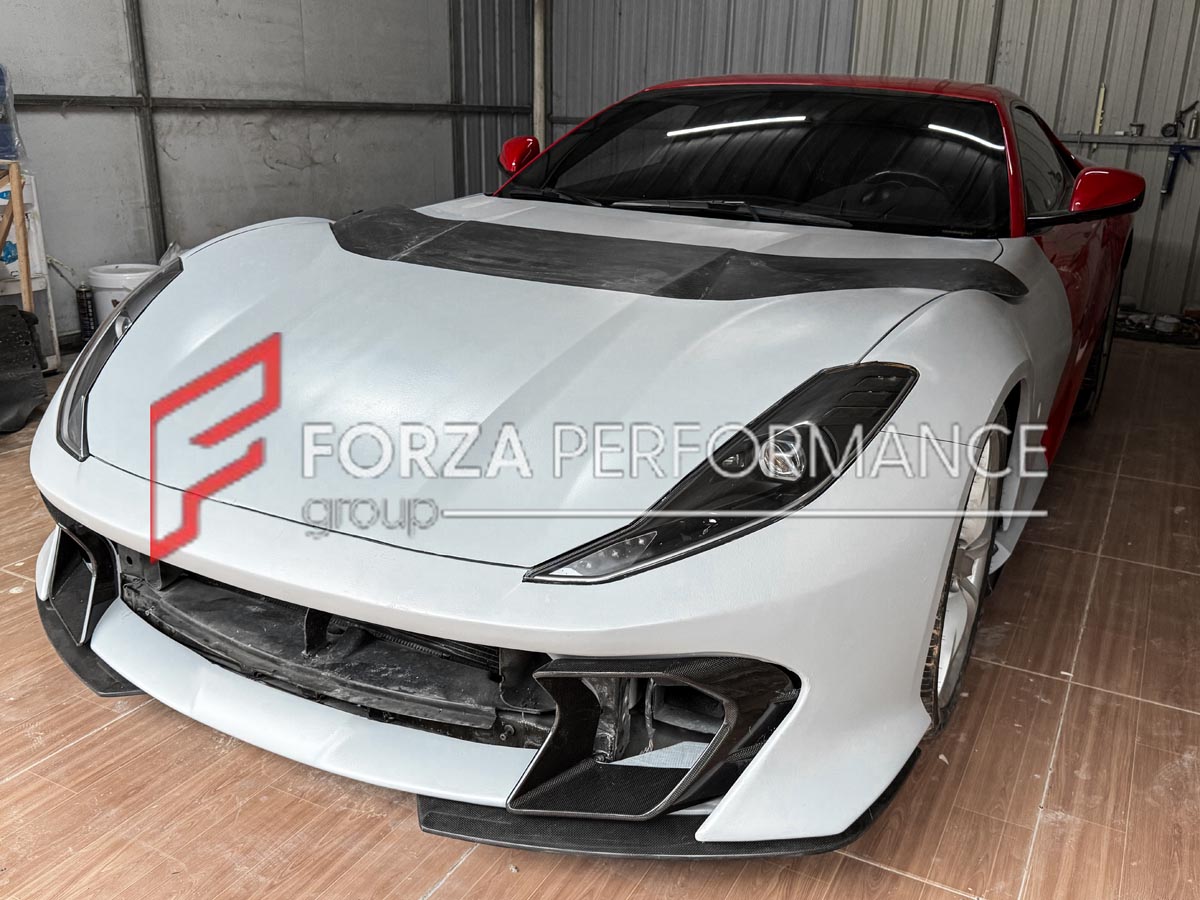 CONVERSION BODY KIT for FERRARI 812 upgrade to 812 COMPETIZIONE
Set includes:
Front Bumper
Hood
Front Fenders
Side Skirts
Rear Bumper
Rear Wing Spoiler
Rear Trunk
Rear Diffuser