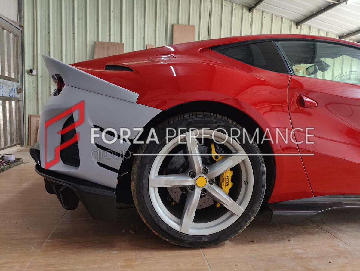 CONVERSION BODY KIT for FERRARI 812 upgrade to 812 COMPETIZIONE
Set includes:
Front Bumper
Hood
Front Fenders
Side Skirts
Rear Bumper
Rear Wing Spoiler
Rear Trunk
Rear Diffuser